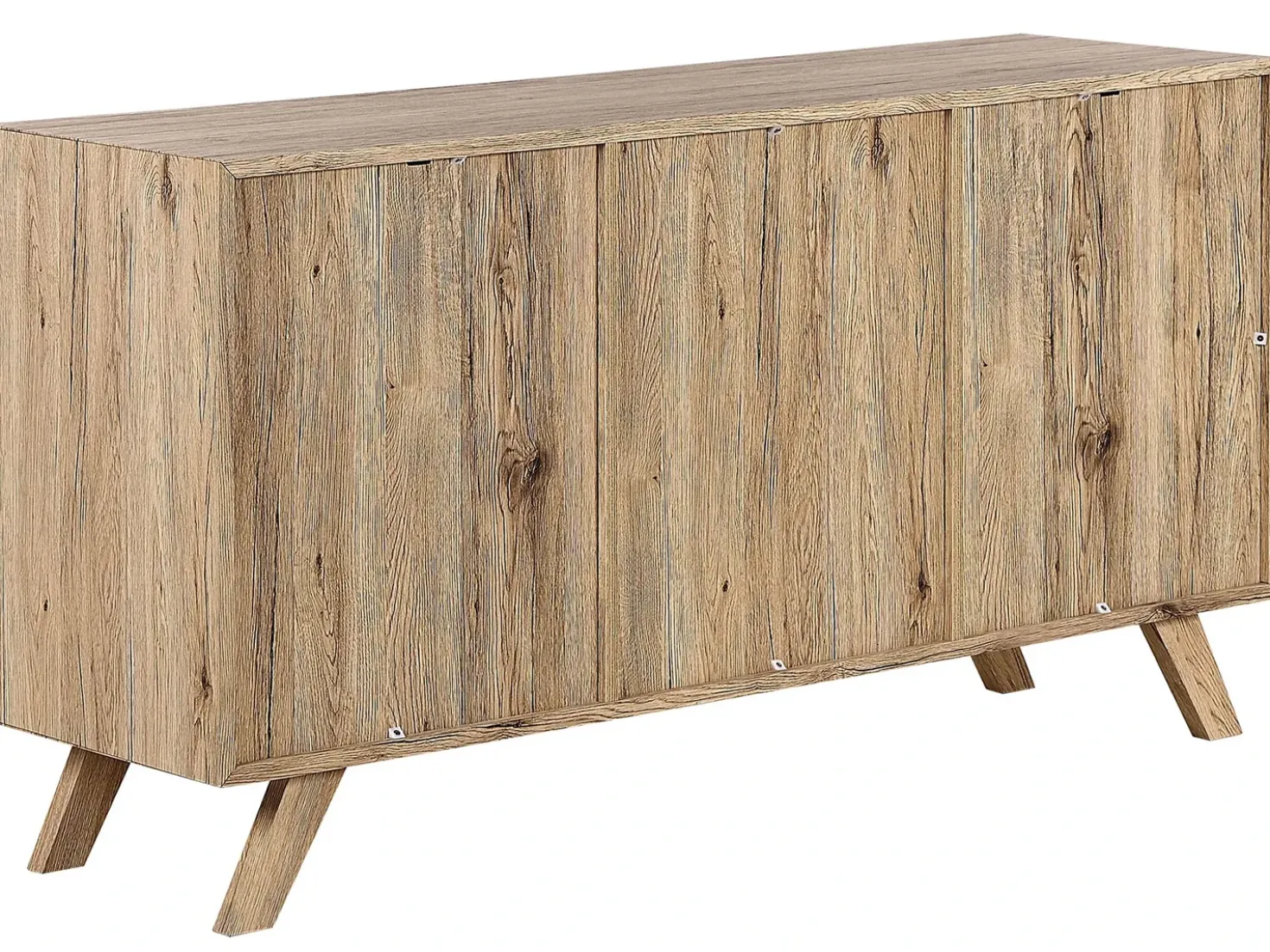 Credenza a 2 ante FORESTER Marrone/Bianco