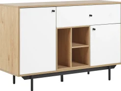 Credenza a 2 ante ITACA Marrone/Bianco