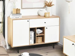 Credenza a 2 ante ITACA Marrone/Bianco