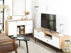 Credenza a 2 ante ITACA Marrone/Bianco