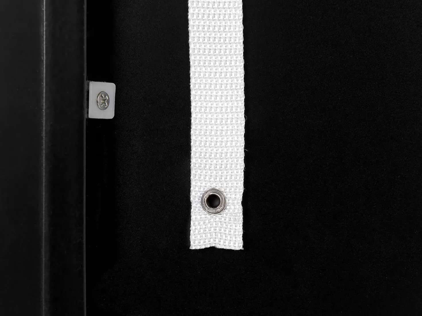 Credenza a 2 ante JEROME Marrone/Nero