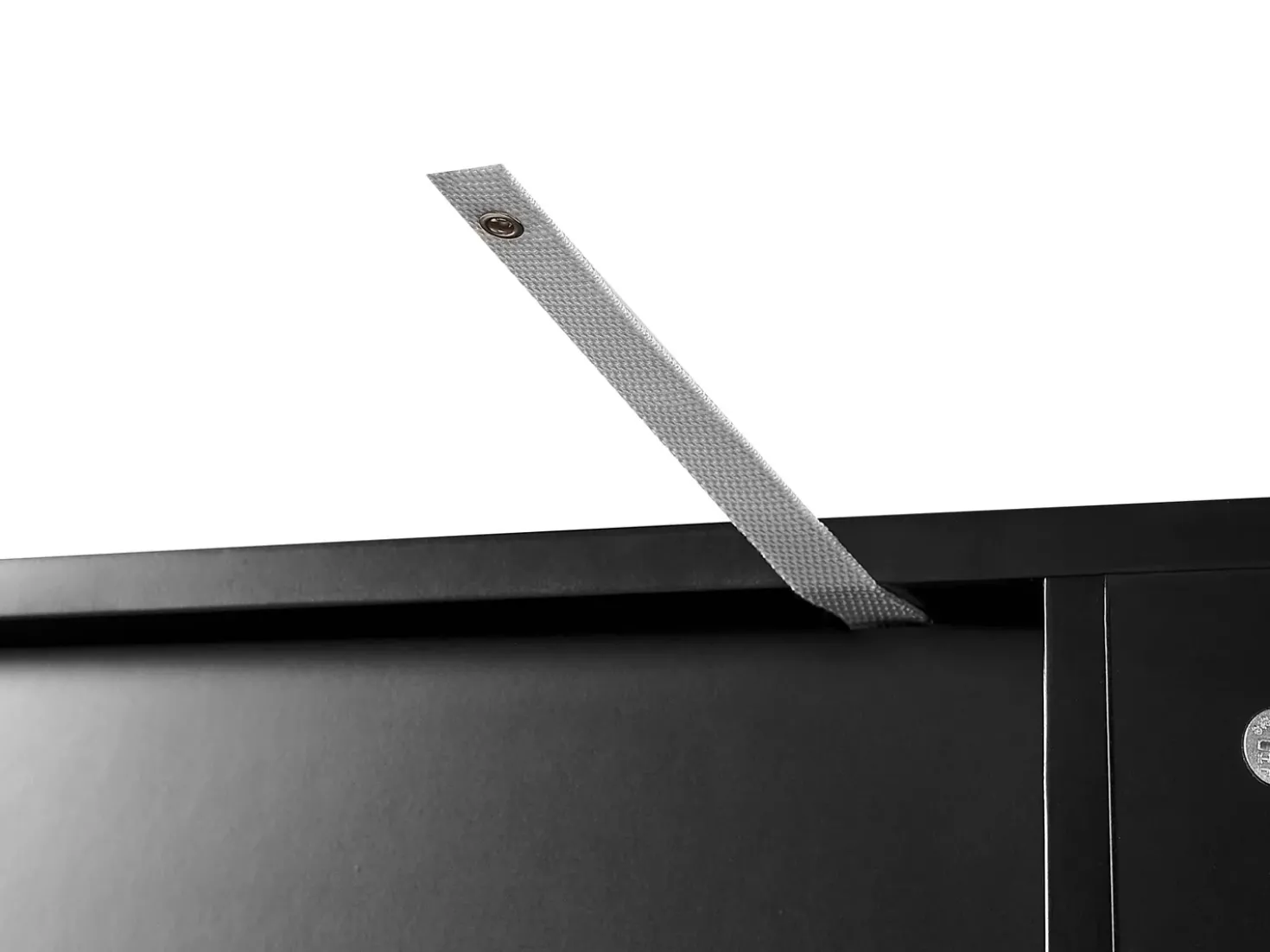 Credenza a 2 ante JEROME Marrone/Nero