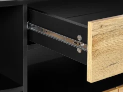 Credenza a 2 ante JEROME Marrone/Nero