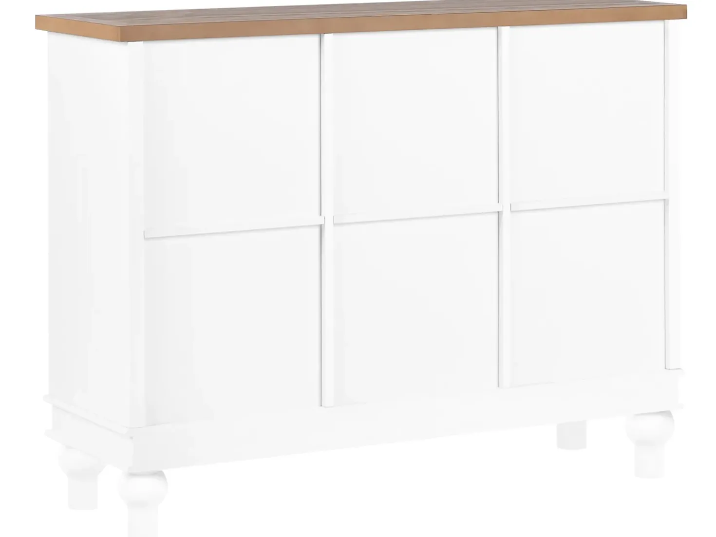 Credenza a 3 ante KATHERINE Bianco