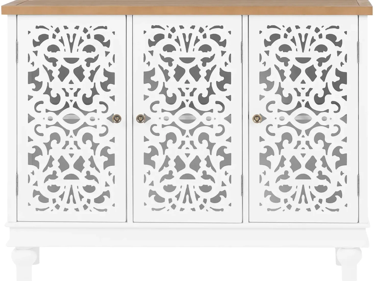 Credenza a 3 ante KATHERINE Bianco