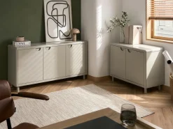 Credenza a 3 ante KORVO Beige chiaro