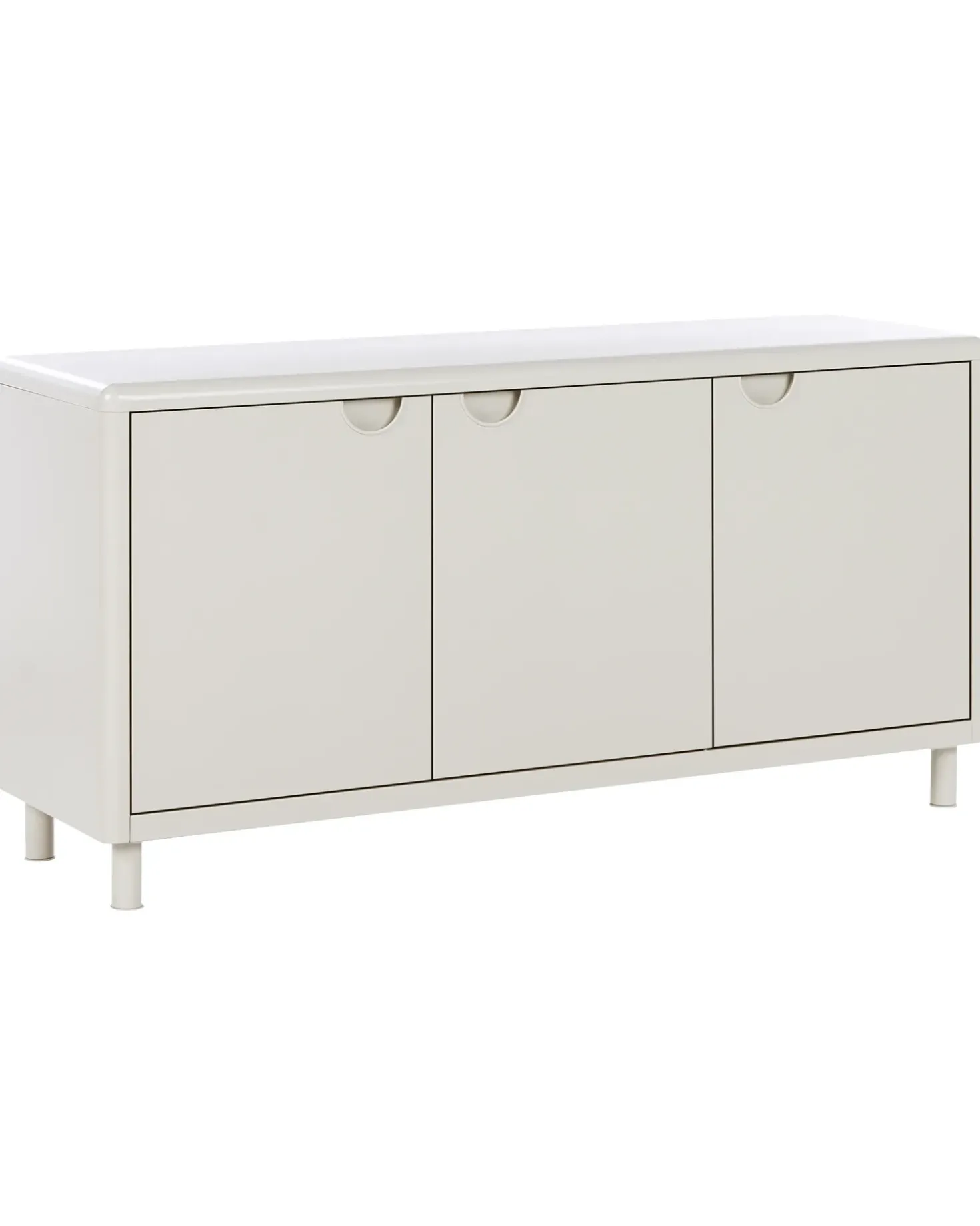 Credenza a 3 ante KORVO Beige chiaro