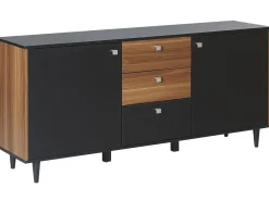 Credenza a 2 ante KURO Nero