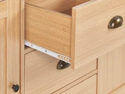Credenza a 2 ante LANSIN Marrone chiaro