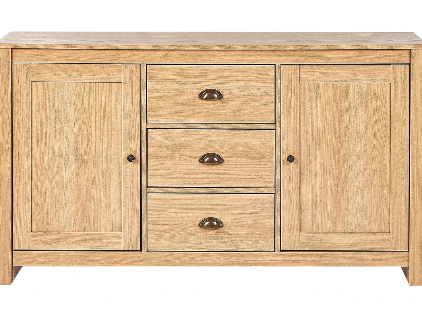 Credenza a 2 ante LANSIN Marrone chiaro