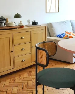 Credenza a 2 ante LANSIN Marrone chiaro