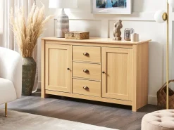 Credenza a 2 ante LANSIN Marrone chiaro