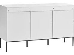 Credenza a 2 ante LEDUC Bianco