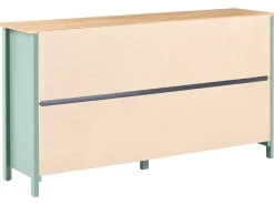 Credenza a 2 ante LEONORA Legno di pino Verde