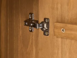 Credenza a 3 ante LEONORA Legno di pino Marrone chiaro