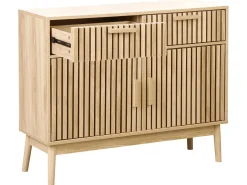 Credenza a 2 ante LYNWOOD Marrone chiaro