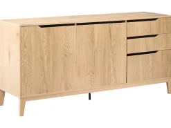 Credenza a 2 ante MONCTON Marrone chiaro
