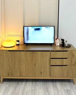 Credenza a 2 ante MONCTON Marrone chiaro