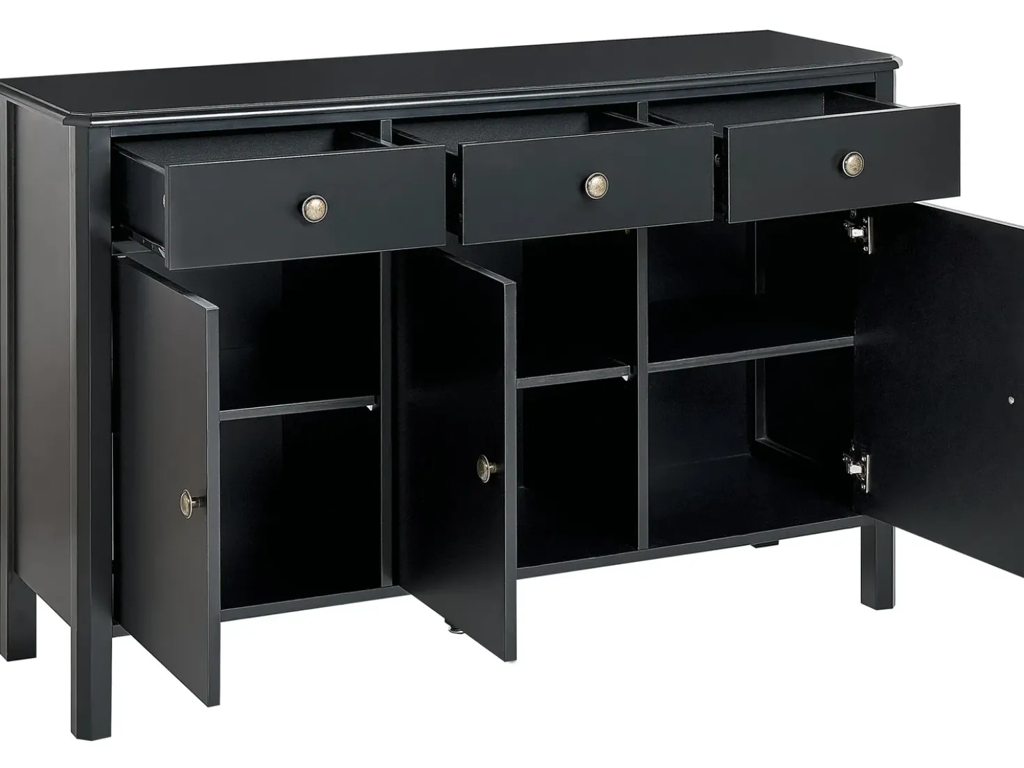 Credenza a 3 ante OLATE Nero