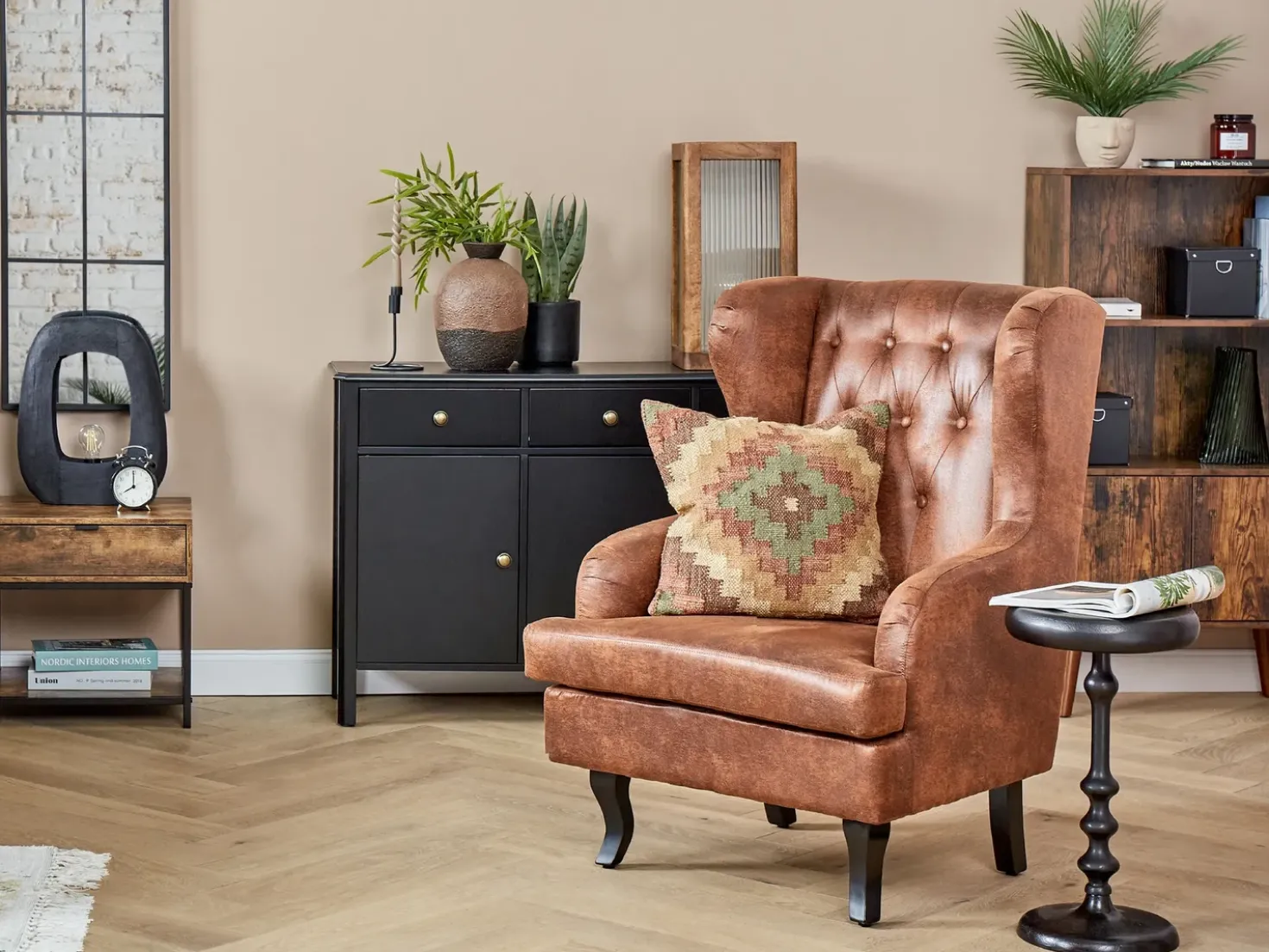 Credenza a 3 ante OLATE Nero
