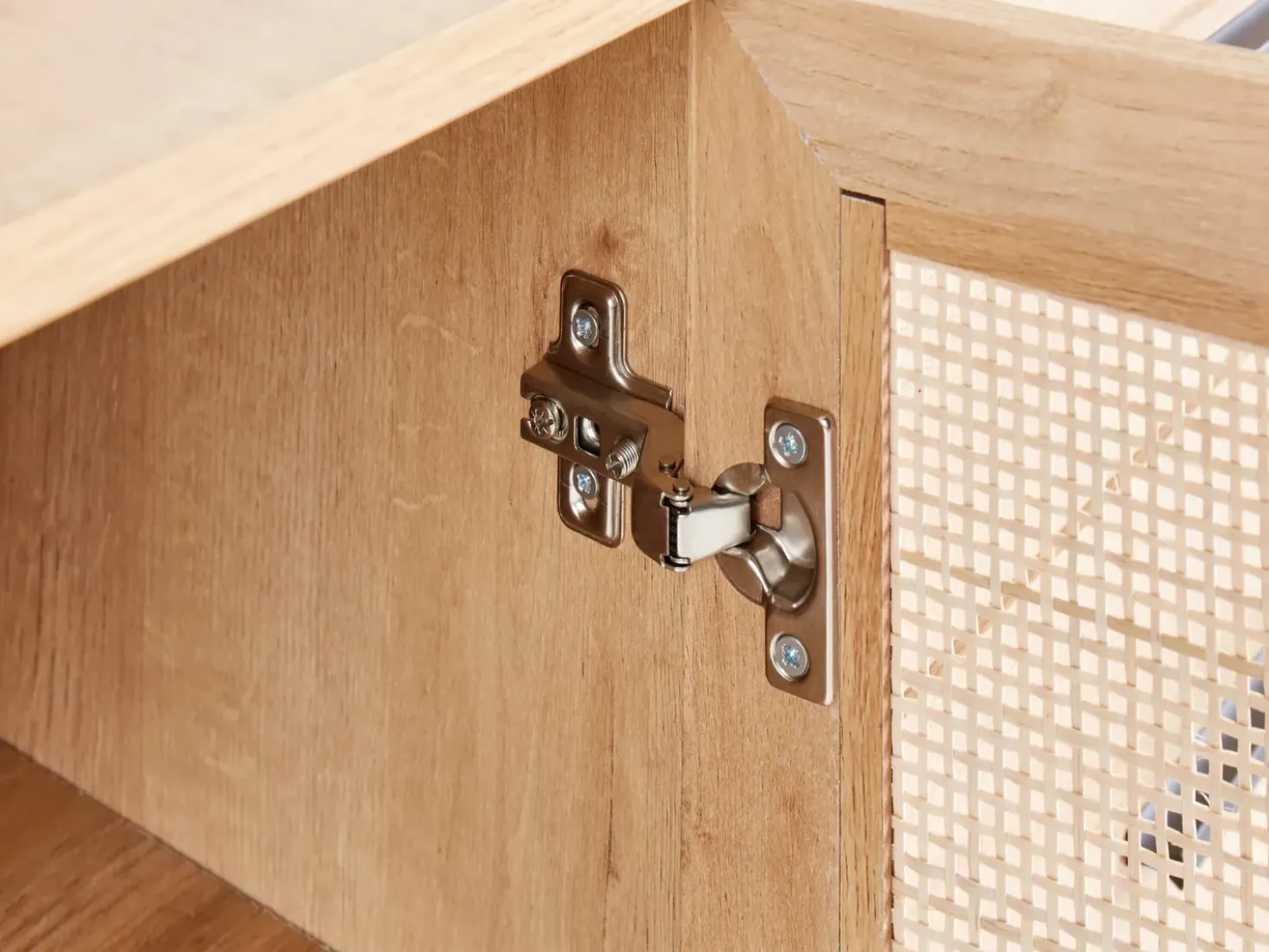 Credenza a 2 ante PASCO Marrone chiaro