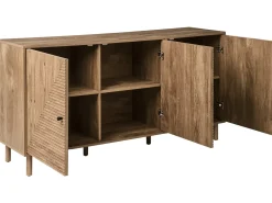 Credenza a 3 ante RONGE Marrone chiaro