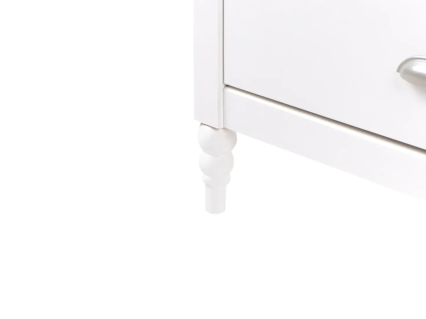 Credenza a 2 ante SHILLINGTON Legno di pino Bianco