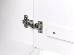 Credenza a 2 ante SHILLINGTON Legno di pino Bianco