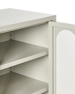Credenza a 2 ante SOLETTA Metallo Beige