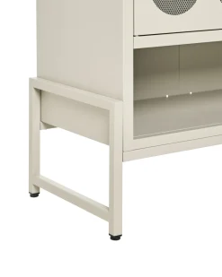 Credenza a 2 ante SOLETTA Metallo Beige