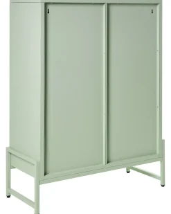 Credenza a 2 ante SOLETTA Metallo Verde menta