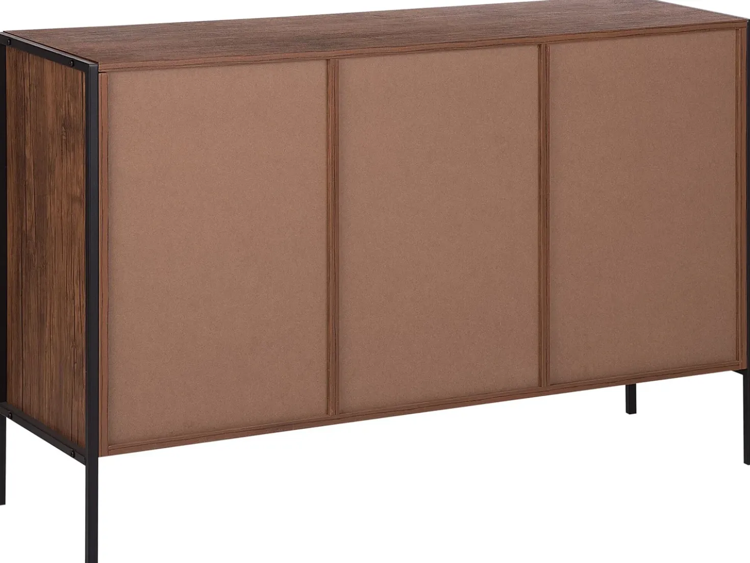 Credenza a 2 ante TIFTON Marrone scuro