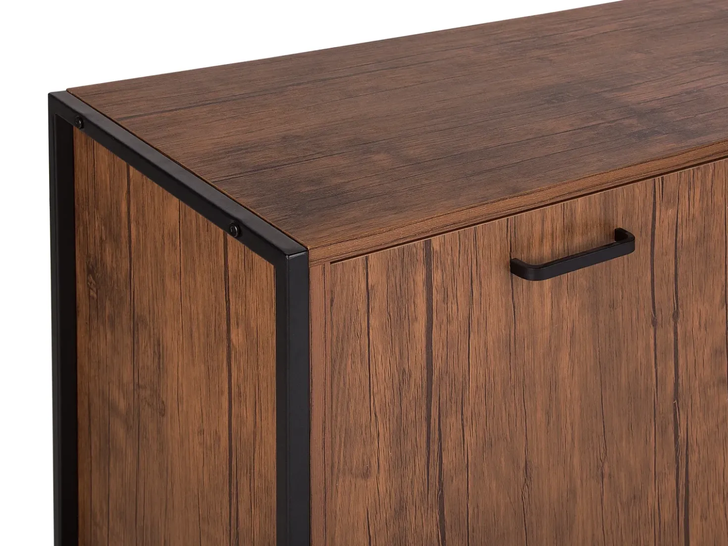 Credenza a 2 ante TIFTON Marrone scuro
