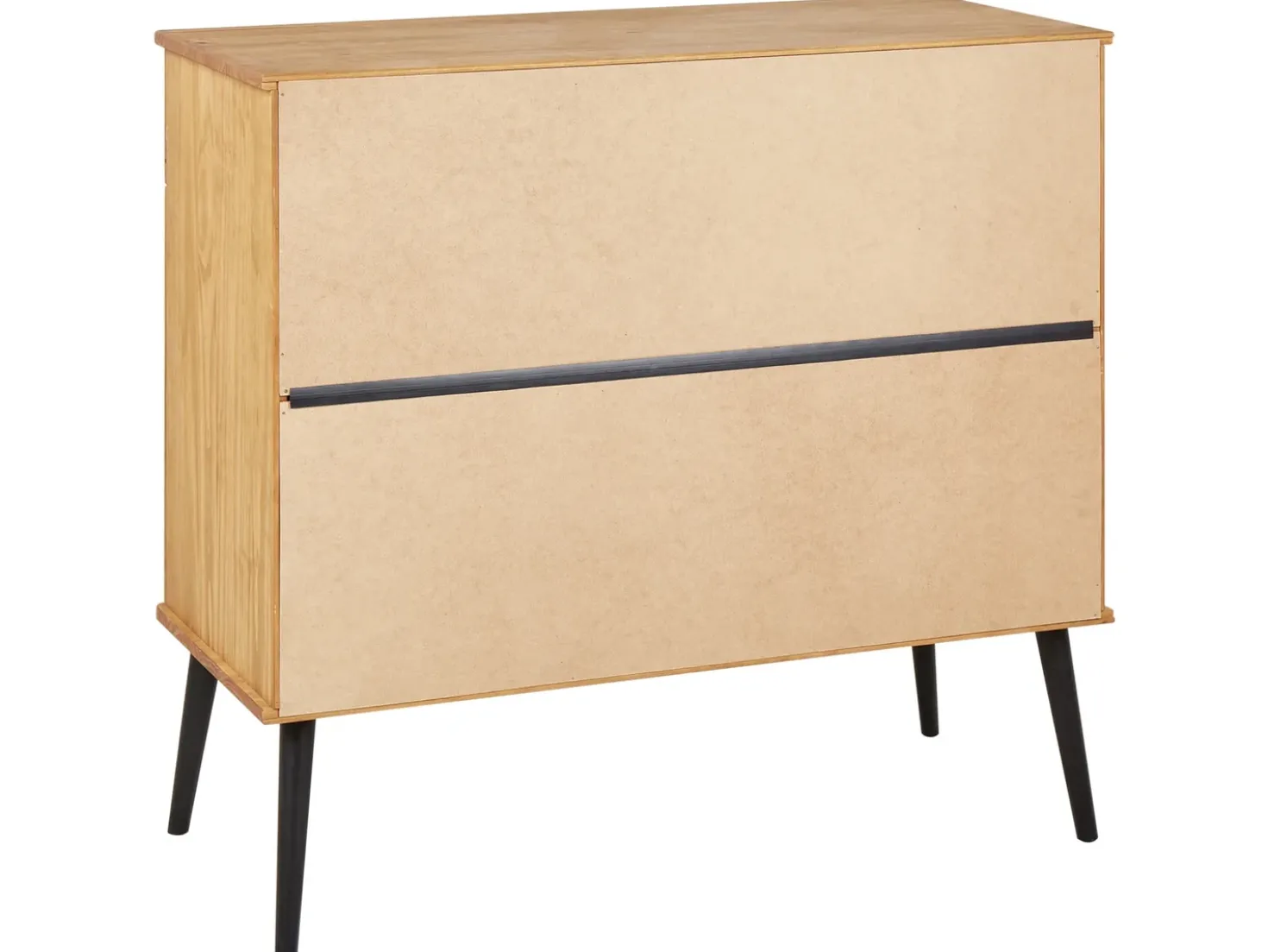 Credenza a 2 ante TIMMINS Legno di pino Marrone