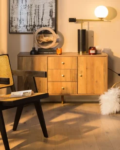 Credenza a 2 ante ULIKA Marrone scuro