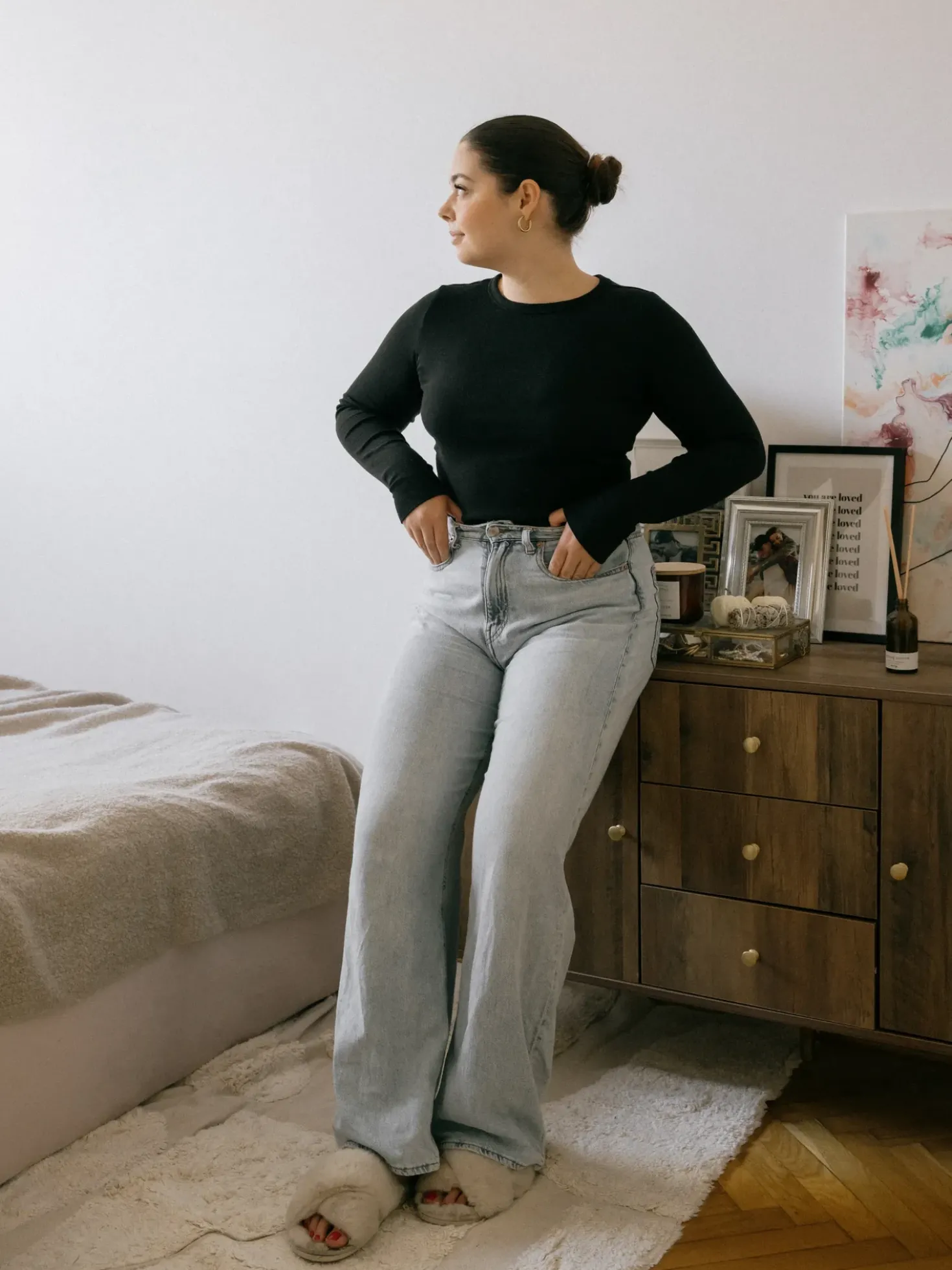 Credenza a 2 ante ULIKA Marrone scuro