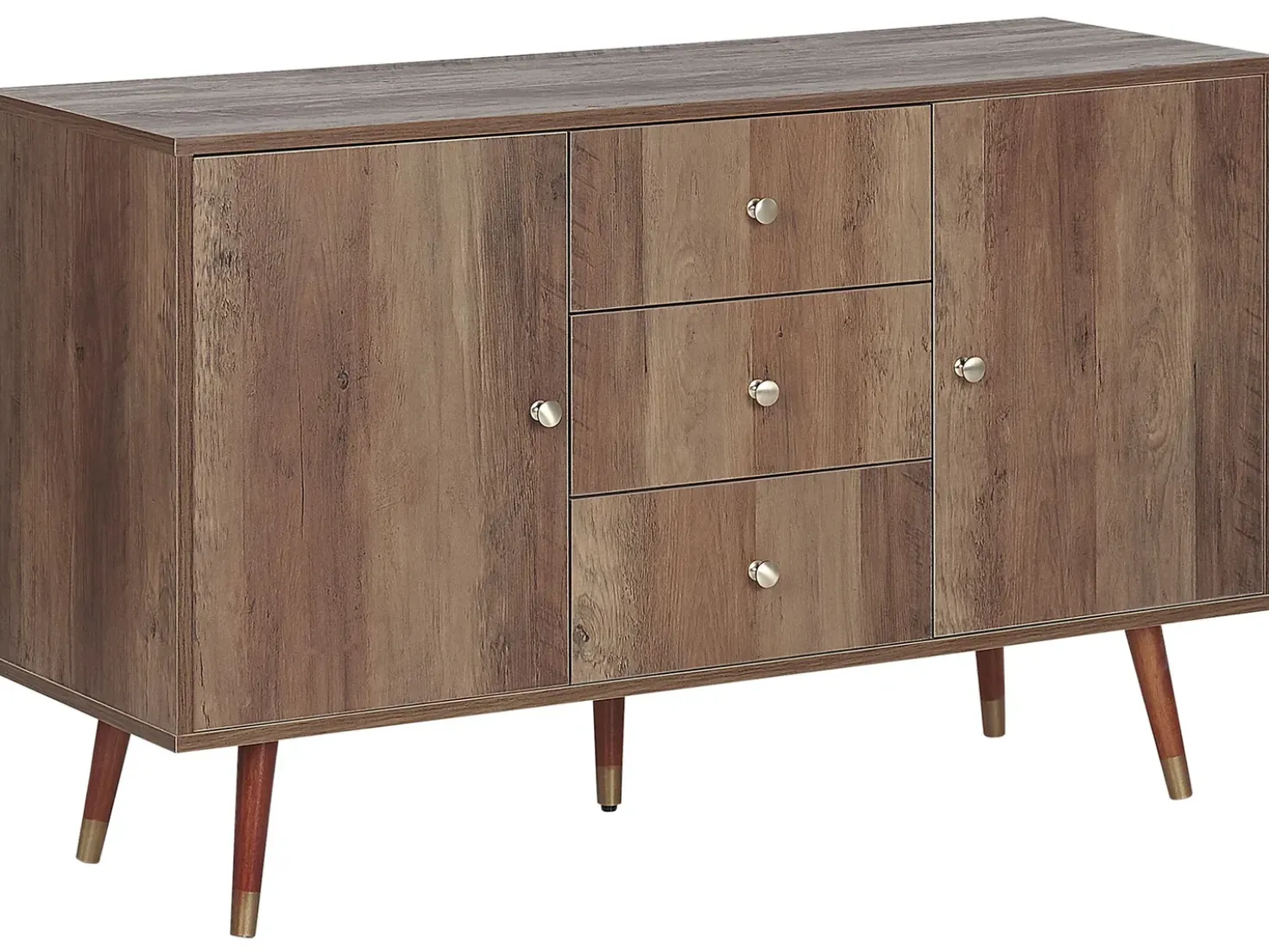 Credenza a 2 ante ULIKA Marrone scuro