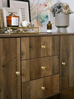 Credenza a 2 ante ULIKA Marrone scuro