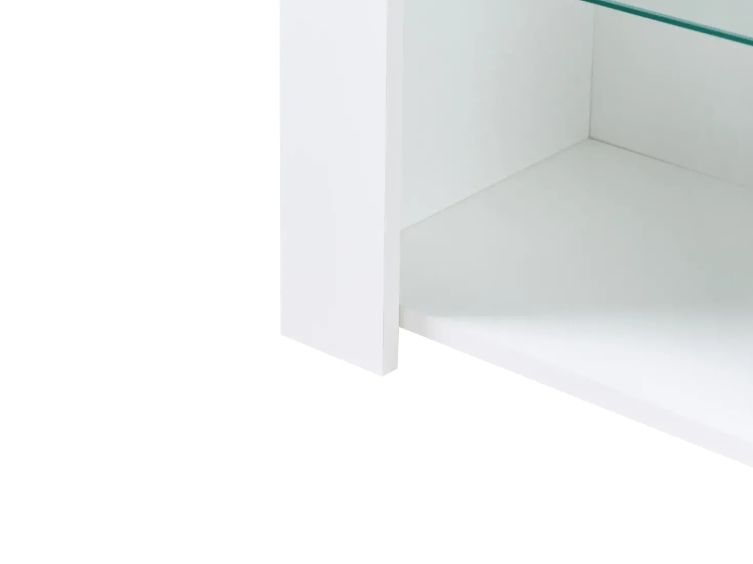 Credenza con LED KAMLOOPS Bianco