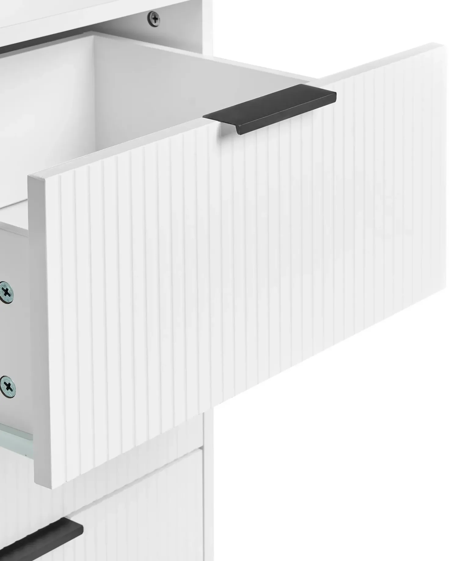 Credenza espositiva in vetro LEDUC Bianco