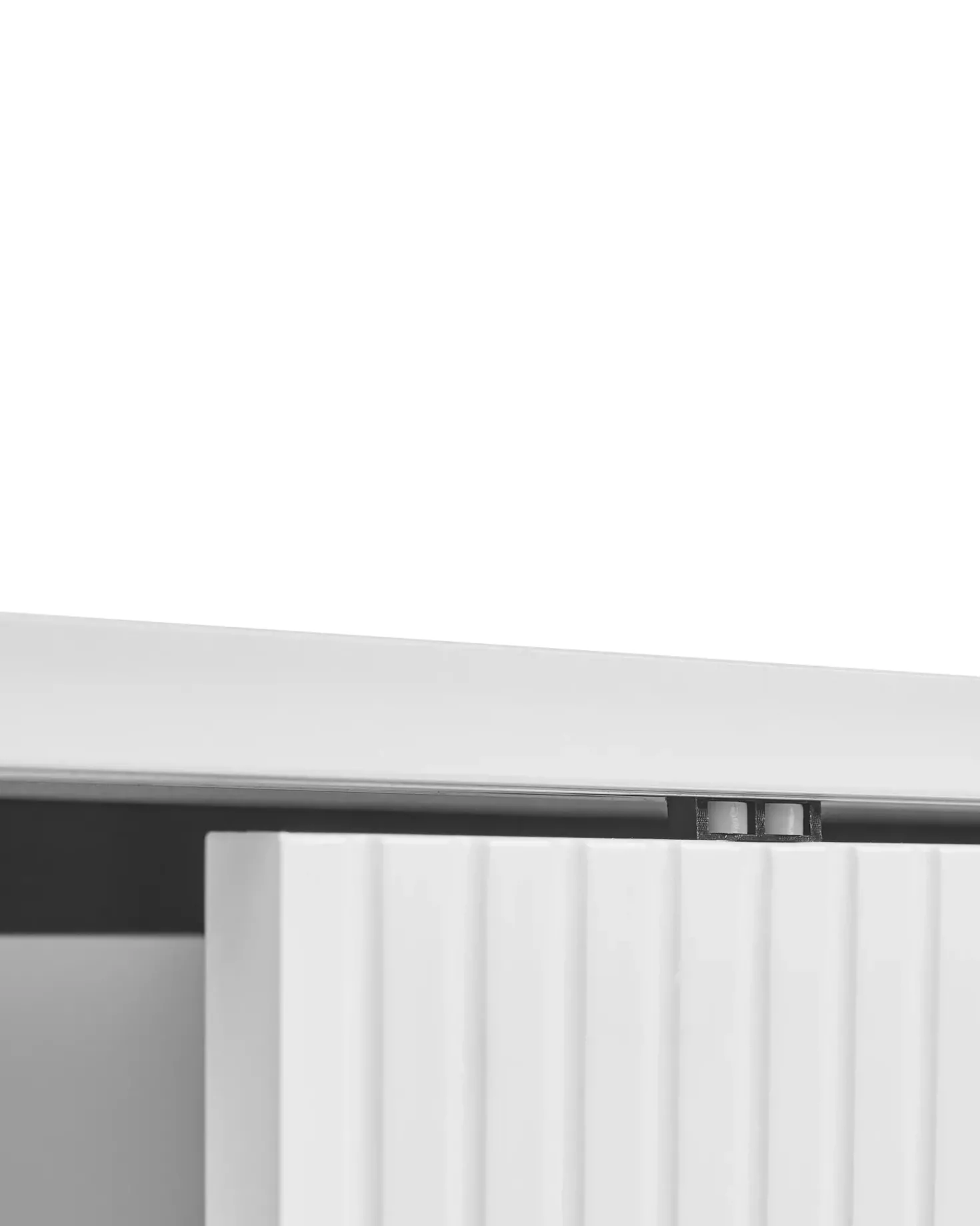 Credenza espositiva in vetro LEDUC Bianco