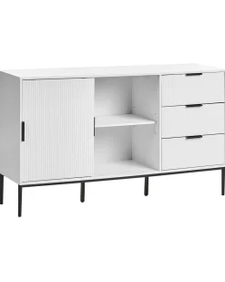 Credenza espositiva in vetro LEDUC Bianco