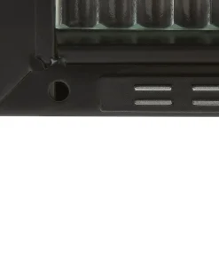 Credenza espositiva in vetro SARRE Metallo 90 cm Nero