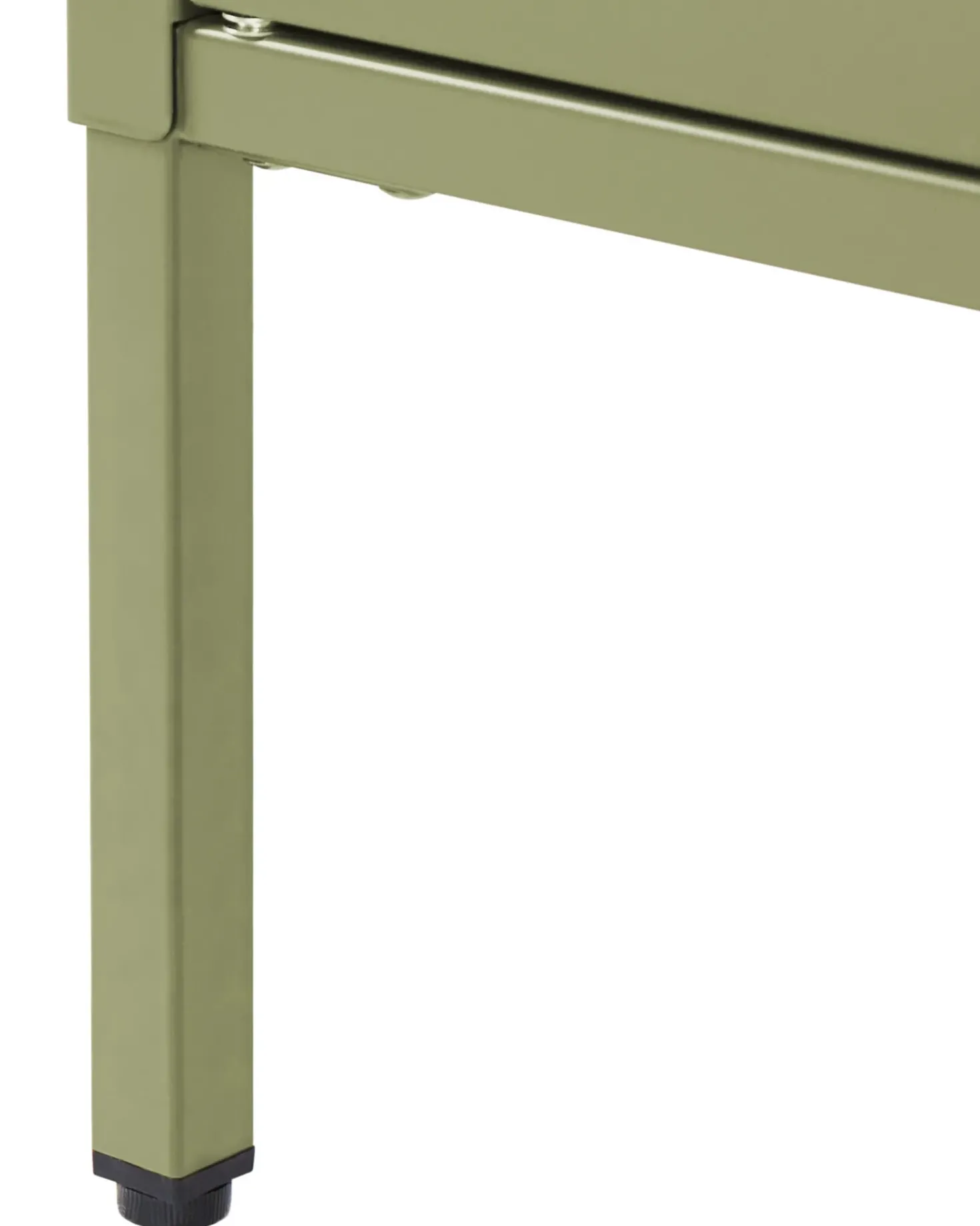 Credenza espositiva in vetro SARRE Metallo 90 cm Verde