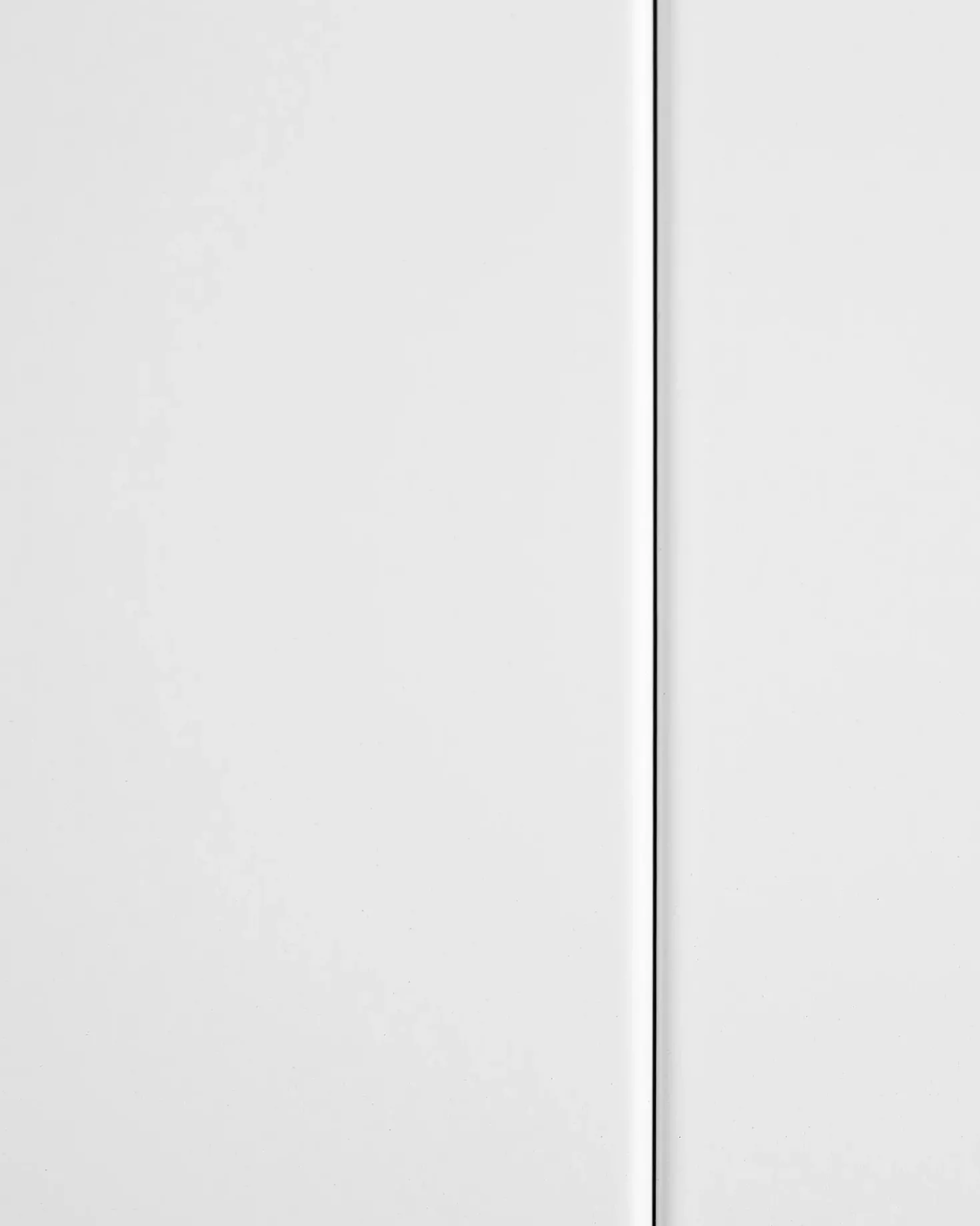 Credenza espositiva in vetro LED NEWPORT Metallo 115 cm Bianco
