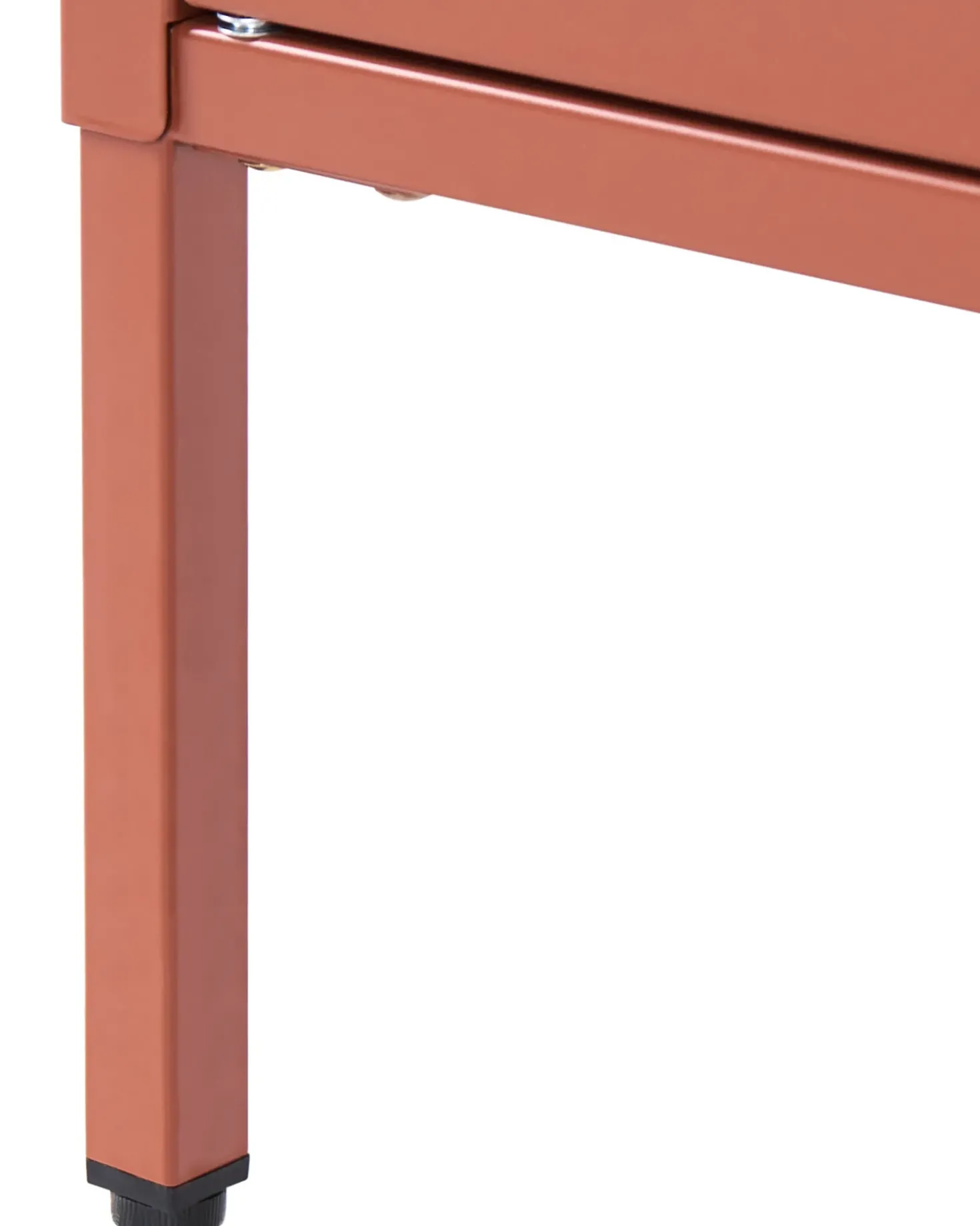 Credenza espositiva in vetro SARRE Metallo 90 cm Marrone dorato