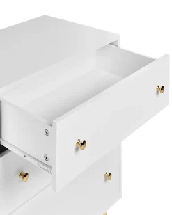 Credenza espositiva in vetro MILORA 160 cm Bianco