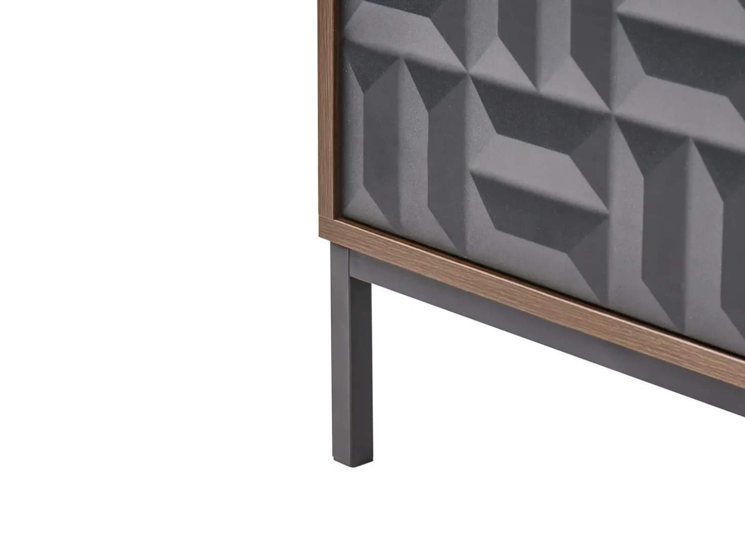 Credenza portavini CARAQUET Marrone scuro
