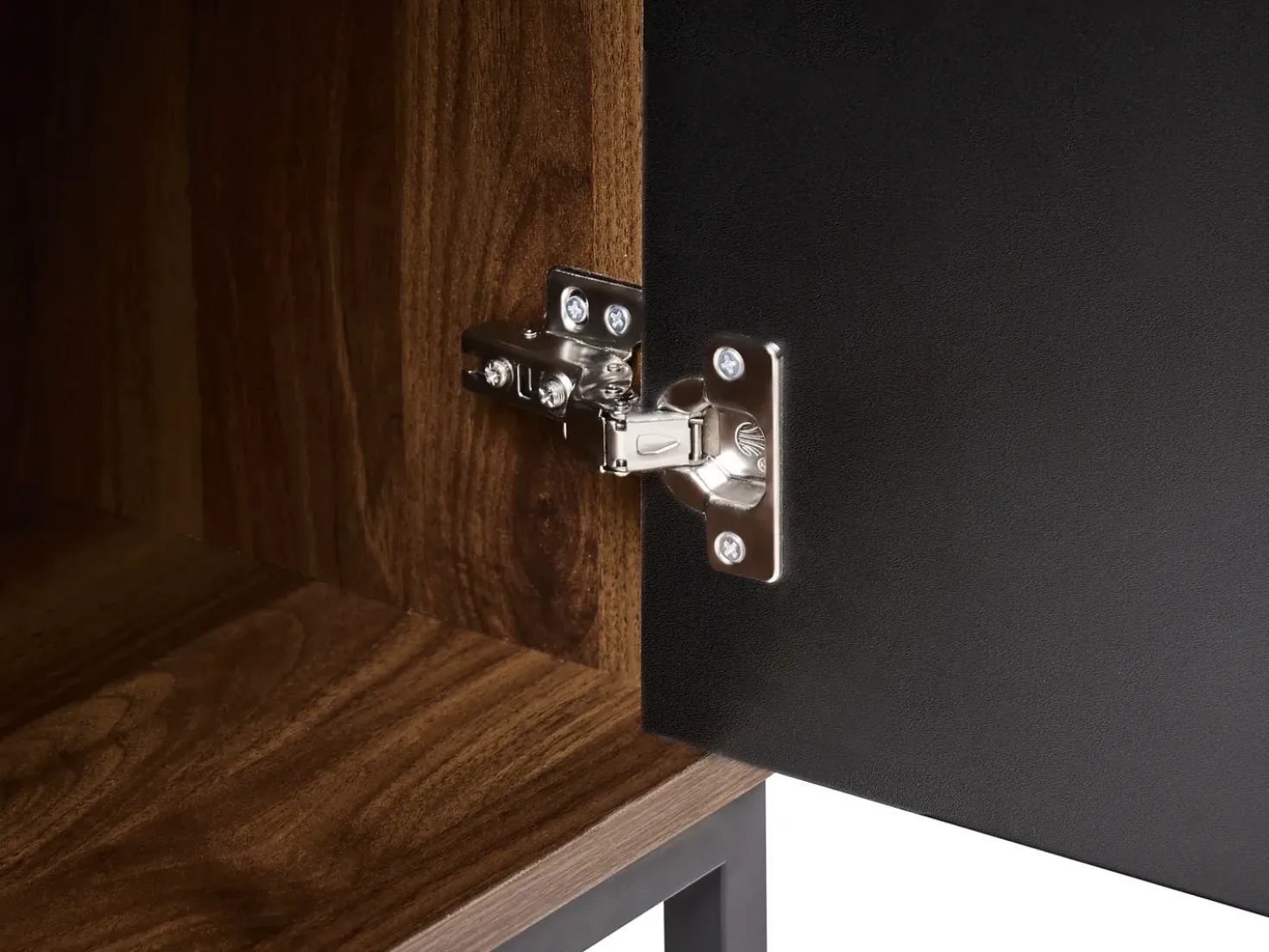 Credenza portavini CARAQUET Marrone scuro