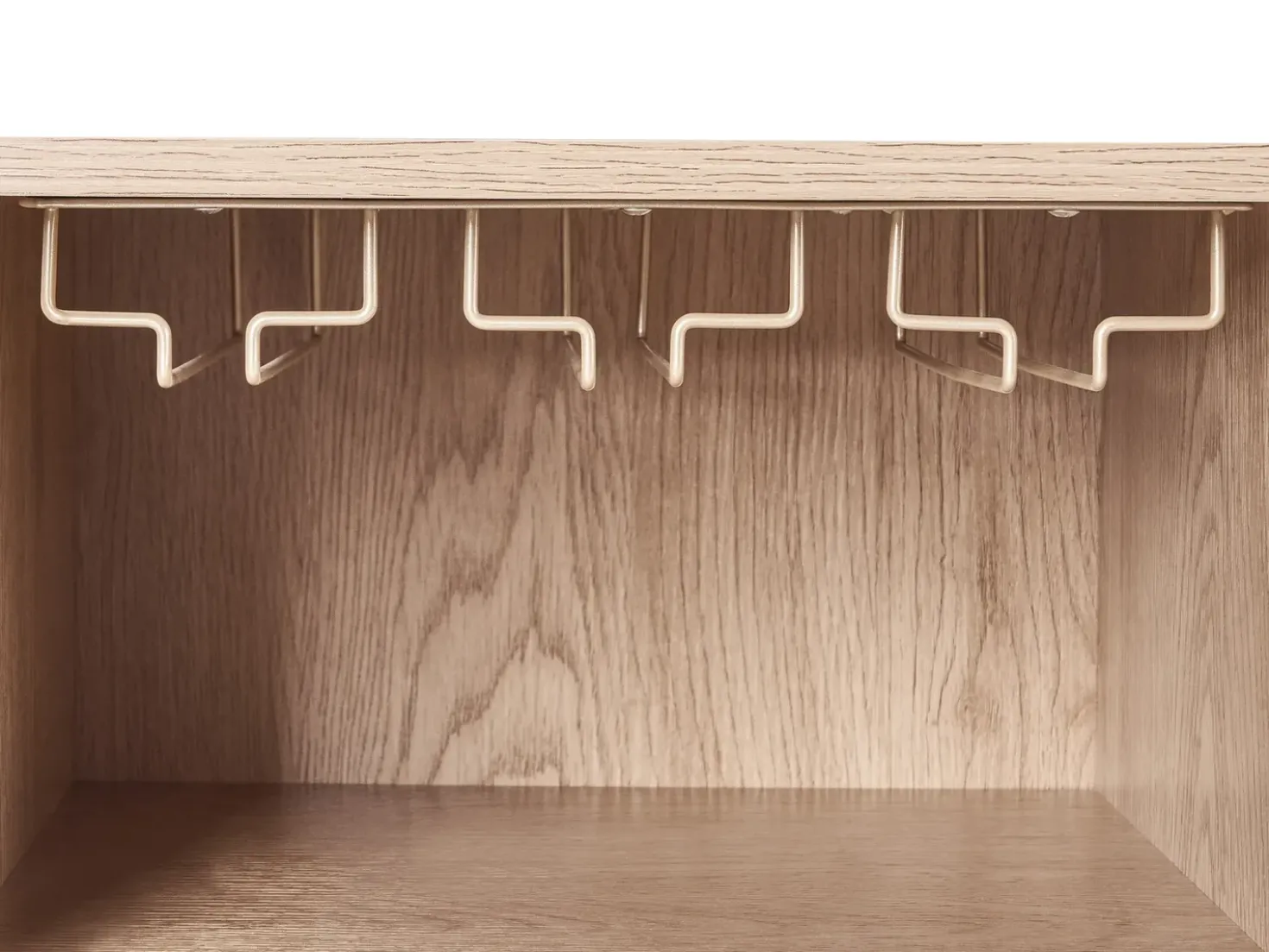 Credenza portavini COSTELLO Marrone chiaro